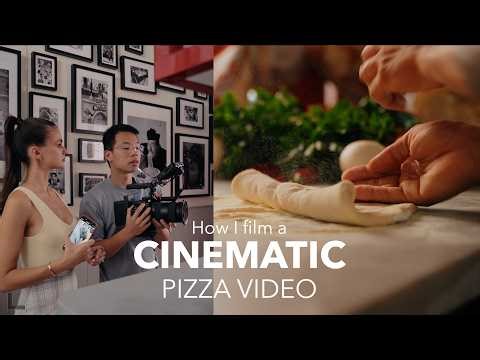 How I Film A Cinematic Pizza Video | Job Shadow Johnny Gio's