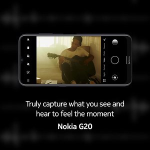 #NokiaG20 does not only take magnificent shots with its 48MP camera, it also gives you that crisp video with a rich spatial surround sound for a stunning video experience. #NokiaMobile #LoveIt | HMD | Facebook