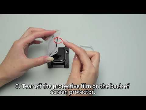 Apple Watch 42/46mm Screen Protector Installation Video