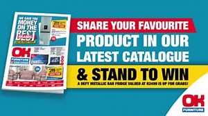 Who doesn’t love a good competition? Especially when the prize is as exciting as a Defy Metallic Bar Fridge to the value of R2499. To stand a chance to win, browse through our latest catalogue https://bit.ly/3KXbf7K and let us know in the comments section below which is your favourite product. It’s that simple! Competition ends on 2 May 2022. Winners will be selected by random draw before. Ts & Cs apply. | OK Furniture