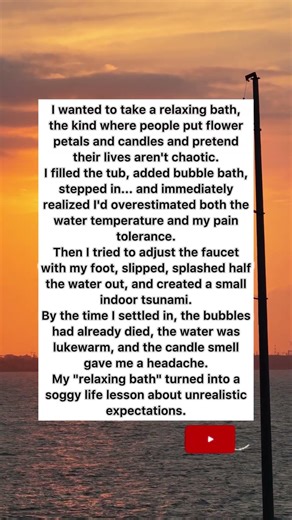 Relaxing Bath Fail 😂 #funny #relatable #shorts