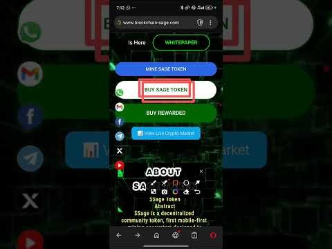 Update on sage token application - everything you want to know