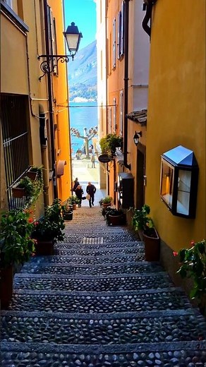 Streets of Bellagio, Lake Como Italy 🇮🇹 #italytravel #lakecomo #italytrip
