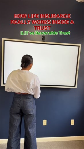 A Revocable Trust doesn’t own your life insurance policy, it’s just the beneficiary. That means when you pass away, the policy proceeds are simply paid into the trust. An ILIT, on the other hand, actually owns the policy as the policyholder. That one detail makes all the difference. Big policy? Live in MA, NY, or WA? → You may need an ILIT. Avoid state death tax protect your legacy from creditors → You may need an ILIT. The way you fund an ILIT is through gifting, you, as the grantor, make a gif