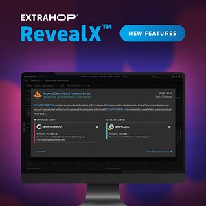 The latest updates to the ExtraHop RevealX platform have landed Learn how our newest enhancements are streamlining investigations so you can respond to security incidents even faster. https://xtra.li/4hOrOCK | ExtraHop | Facebook
