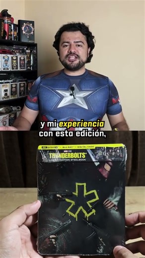 Unboxing épico: Steelbook 4K de Thunderbolts