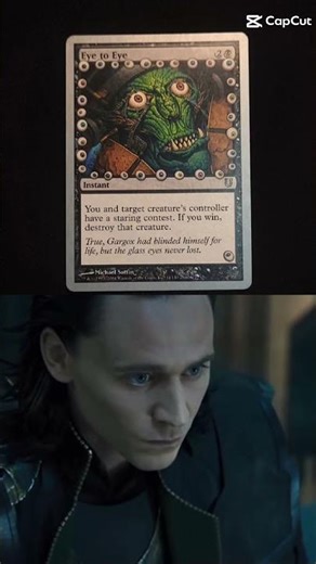 Eye to Eye Mtg - 2004 Funny card #mtg #magic ##unhinged #funny #mtgcollection #collection