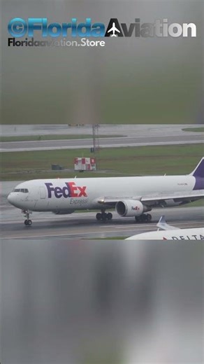 Boeing 767-3S2F Cargo Wet Landing at World's Busiest Airport – Plane Spotting 4K