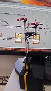 One semaphore is never enough 😁 I love this Dapol Ltd junction signal even more. Simple to wire up (now I've got the right decoder for it) and works a treat. | DCC Model Railway Signalling