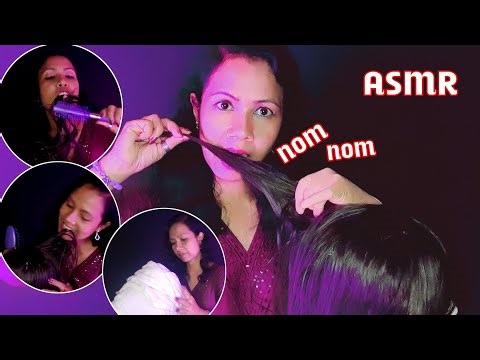 Asmr girl eating your hair 😋 Hair SPA | Hair roleplay 💤 Mouth sounds (personal attention)