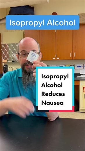 Isopropyl Alcohol Relief for Nausea & Vomiting
