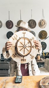 10K reactions · 632 shares | Customer: Can you engraved Viking compass and add yellow and purple colors & chain? Me: Yes Customer:  . . . Hit me with your best shot please ❤️ . . #Handmadehat #Customhat #CustomBeaverHat #VikingCompass #NordicStyle #HandcraftedHat #UniqueHeadwear #BeaverFurHat #VikingInspired #CompassDesign #ArtisanCrafted | 11.11hats | Facebook