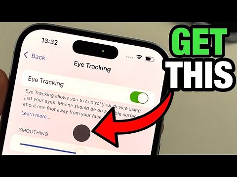 How To Use Eye Tracking on iPhone iOS 18