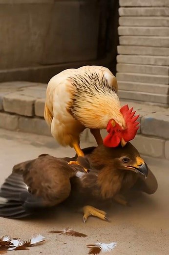 Rooster vs Eagle: The Battle No One Expected