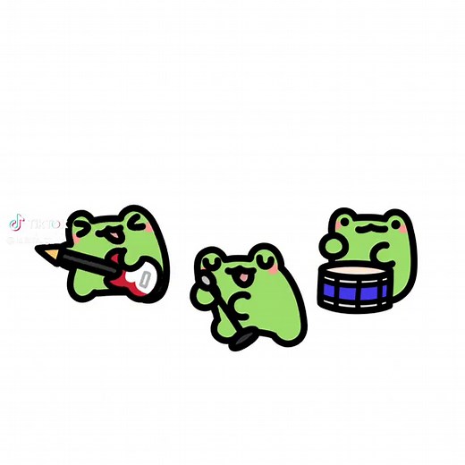 Meep should kick off his music career after this 🔥🎶 Original cover: “All the small things” by Blink-182 but its sung by that one Pikmin sound effect #frog #animation #silly #pikmin