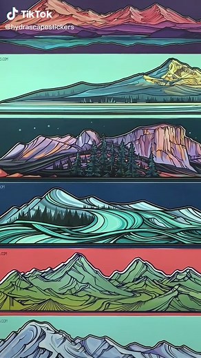 Hydrascape Stickers on TikTok