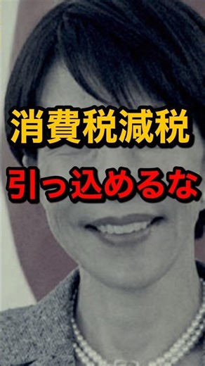消費税減税を引っ込めるなー!! #物価高対策 #国民民主党 #玉木雄一郎 #5万円 #高市早苗内閣総理大臣 #消費税減税 #消費税ゼロ #物価上昇 #賃上げ #お米券 #増税 #原油高騰 #現金給付