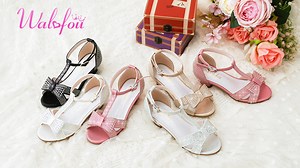 Watch kids heel sandals on Amazon Live