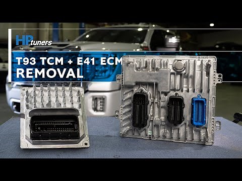 How to Remove Silverado/Sierra E41 ECM & T93 TCM | HP Tuners