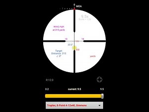 How to use a Duplex Scope as a BDC (Bullet Drop Compensator)