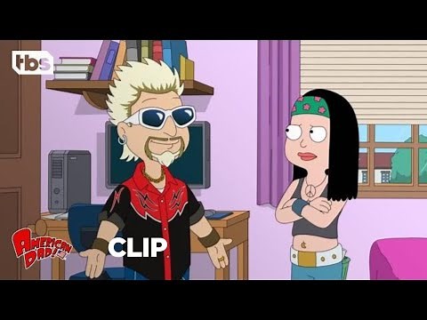 American Dad: Jeff Becomes Guy Fieri (Clip) | TBS