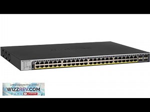 NETGEAR 52-Port PoE Gigabit Ethernet Smart Switch (GS752TPP) Managed Optional Insight Review