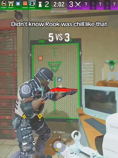 Rook's Chill Moment in Rainbow Six Siege
