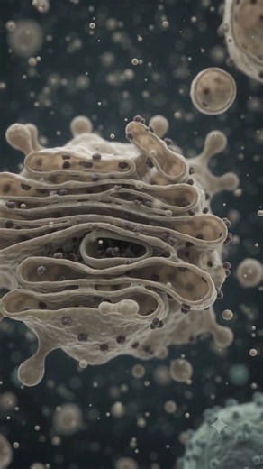 📦 How Golgi Apparatus Packages Proteins | ER to Golgi Protein Transport #golgiapparatus #cellbiology