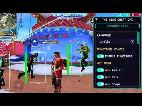 THE KING CHEATS V176 | Free Fire Mod Menu | Mod Menu Free Fire | Free Fire Hack Mod Menu | Gringo xp