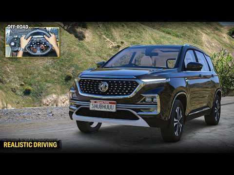 Taking a Luxury SUV Off-Road! 🏔️ MG Hector Realistic Driving on Dirt Tracks