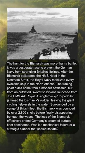 THE FINAL HOURS OF THE BISMARCK 💥