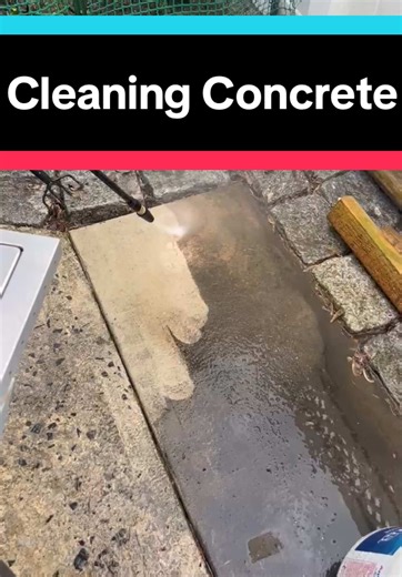 Cleaning Concrete with Power Washing Techniques