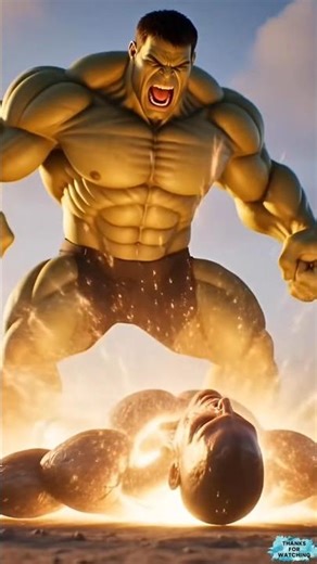 Hulk vs Alien 👽🔥 | Gaon Bachaya Hulk Ne#short #viralshorts#trendingshorts