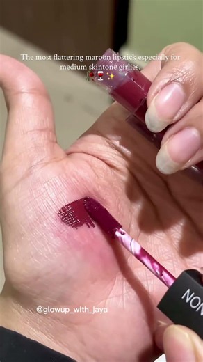 Insight Lip Color – Deep Maroon ❤️ | The Perfect Bold Maroon Lipstick #lipstick #lipcombo #viral