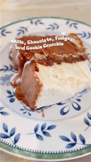 4 LAYER ICE CREAM CAKE!!#baking #recipe #funny #feed #cake #thebakefeed #viral #cooking #ice cream