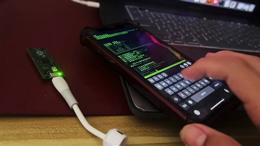 小小一个主板竟然可以变成黑客工具