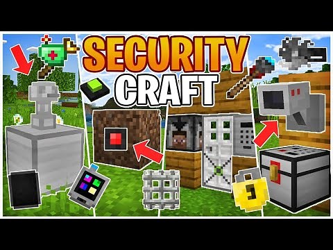 👉SECURITY CRAFT ADDON para MINECRAFT PE 1.20 - SECURITY CRAFT MOD para MINECRAFT PE 1.20 - GUIA MCPE