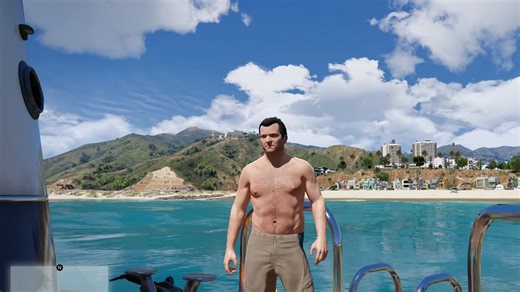 GTAVEnhanced增强版RealityV画质模组接近GTA6的画面【全局光照光线追踪极致画质演示】