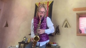 Just a lotta fun! Good morning and Happy Thursday! As some of you know I started playing the saxophone around January got it for myself as a Christmas gift. Just because I wanted to learn to play something, which I have attempted many other times without much musical talent but it’s always fun! Anyhow I am on my stay-cation and I am having concerts every day.. I love this horn Bell thing! Check it out, practice almost everyday! Take it for walks on the Mesa and finally a little song is arising! 