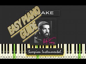 Drake - Finesse Piano Cover Tutorial w/ Chords & Melody