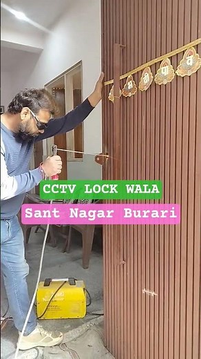 Yale Smart Electric Rim Lock Installation Welding, YALE SMART LOCK YEL200SN GATE LOCK FITTING