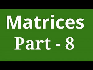 Inverse of a Matrix using Elementary Row Operation