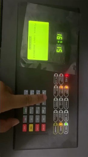 GST Controls Panel default password #firealarm