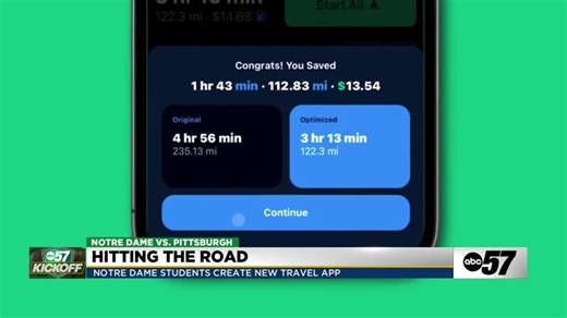 Notre Dame students’ route service app making life easier on the road