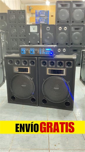 ENVÍO GRATIS 🚚 2 Bafles 15” 200w c/u Consola Potenciada 4 canales, Bluetooth, USB, Radio, Control Remoto ➡️$638.000⬅️ - - 📍 Urquiza 1660, San Miguel, Bs As 🇦🇷 💳 Tarjetas de crédito - - #sonido #audio #fiesta #parlantes #musica | Audio Play