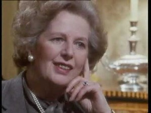 Rt Hon Margaret Thatcher MP in an intimate conversation with Russell Harty (1987)
