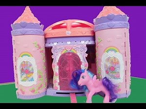 My Little Pony Crystal Rainbow Castle Review MLP Dollhouse