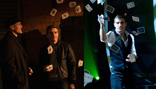 Dave Franco reveals if his 'card trick' in 'Now You See Me' real
