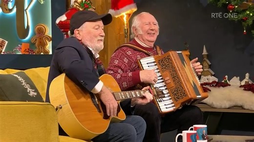 RTÉ Today on Instagram: "🎶✨ What a performance @fosterandallenmusic ✨🎶 Absolute legends Foster & Allen joined us on the show to celebrate an incredible 50 years in music — and treated us to a beautiful performance of Lady of Knock 🎤❤️ Their harmonies have soundtracked generations, and they’re still touring strong with their 50 Years of Hits tour around Ireland right through to March 2026. 👉 Watch the clip, soak up the nostalgia, and 🎟️ Catch them live — full tour details at fosterandallen.