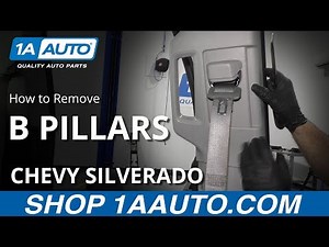 How to Remove B Pillars 14-19 Chevy Silverado